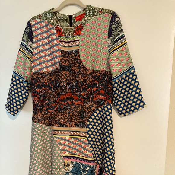 The Lines In Between Abstract/Boho Style Dress - Picture 1 of 16